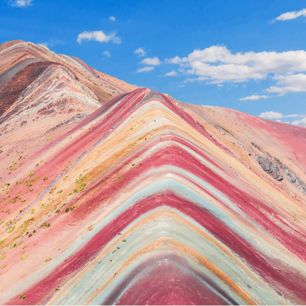 colline colorée